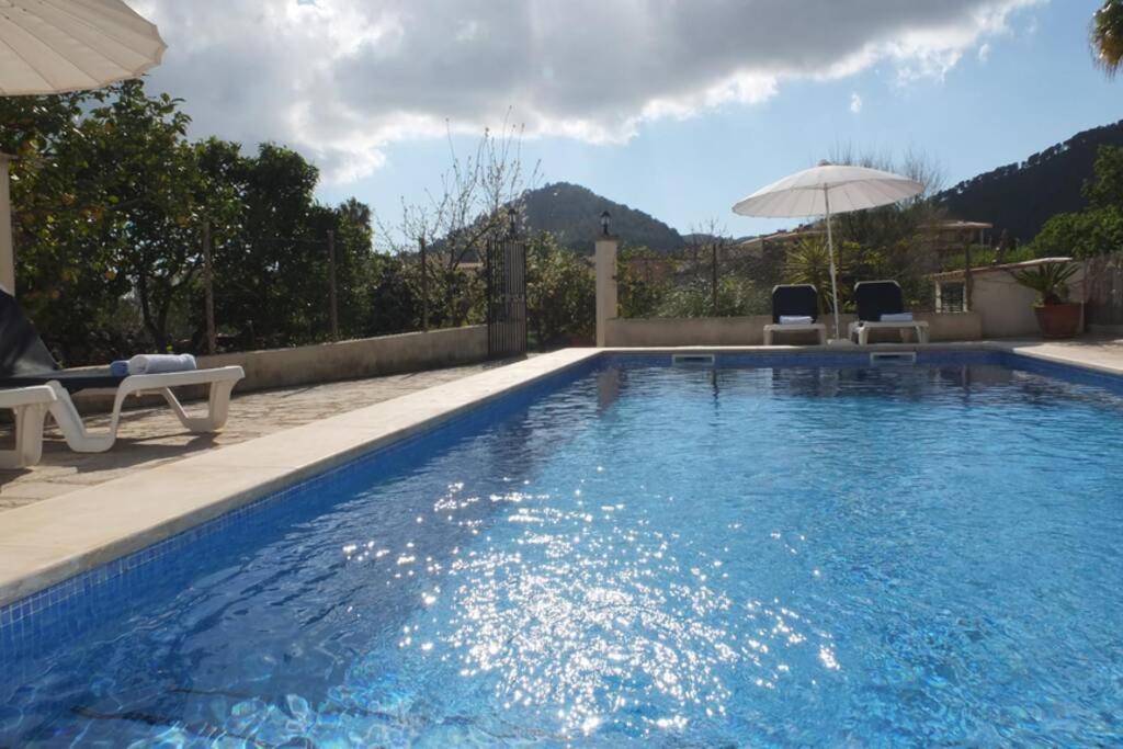 Villa Maria, bonita casa con jardín y piscina privada en Andraitx Exterior foto